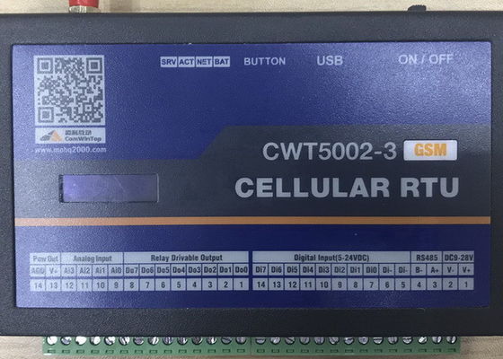 중국 Modbus 변환기 8 수로 디지털 방식으로 입출력 CwtIO 서버에 2A RTU 협력 업체